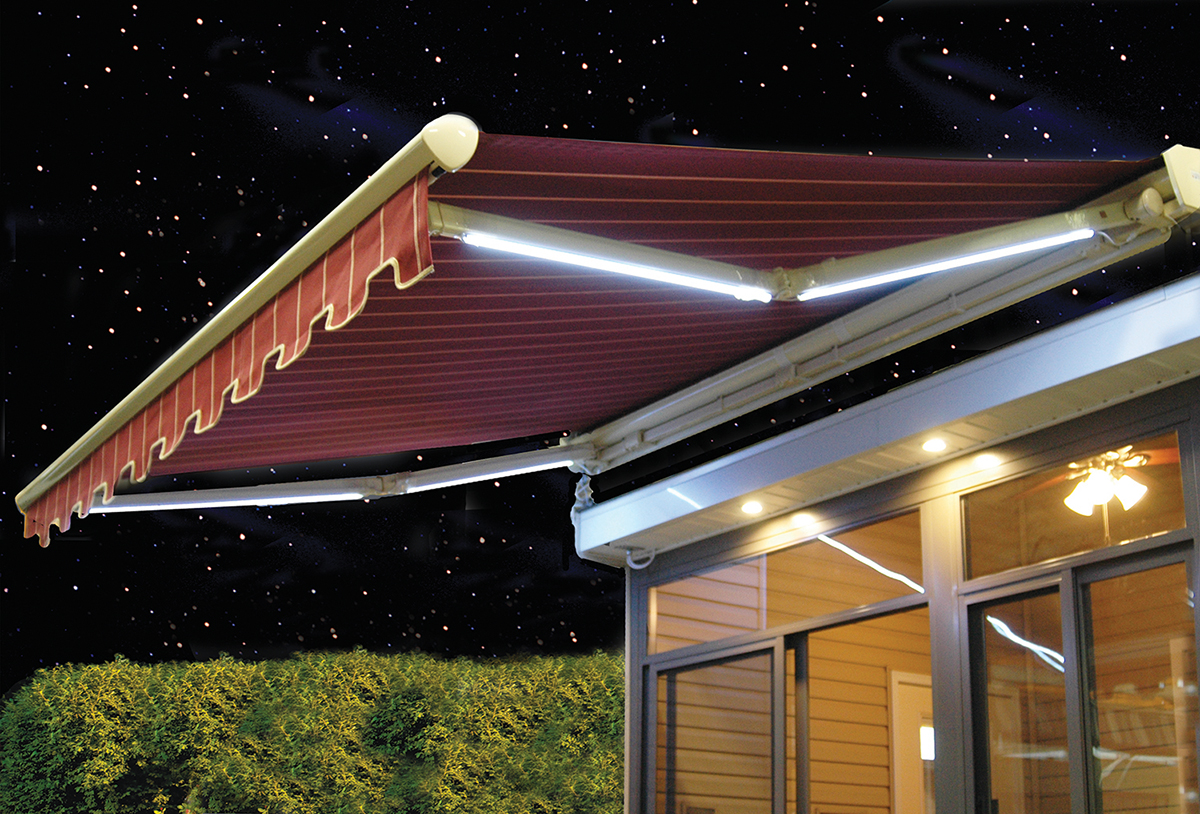 LED Lighting for Retractable Awning