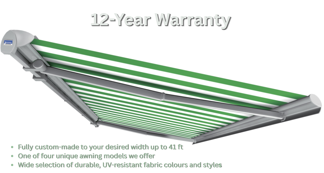 Retractable Awning Model 1 -12 Years Warranty-High Quality Awning